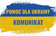 Więcej o: Pomoc dla Ukrainy – komunikat